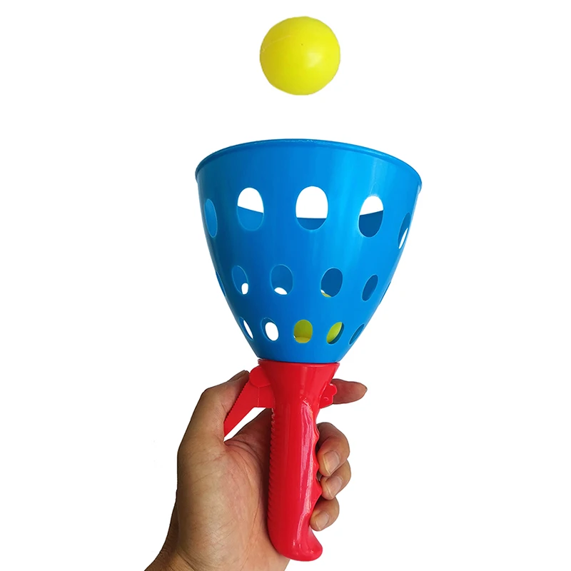Interesante bola de eyección de relé, juego para padres e hijos, pelota de eyección de juguete, equipo deportivo para niños