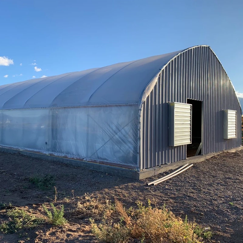 greenhouse for herb cultivation, all-black system greenhouse