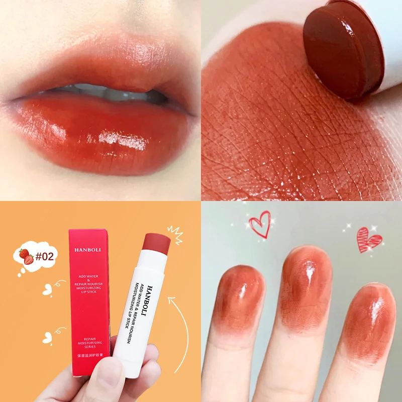 1pcs Temperature Change Lipstick Waterproof Moisturizing Long Lasting Easy To Fade Lip Balm Women Lipstick Lip Make Up Care