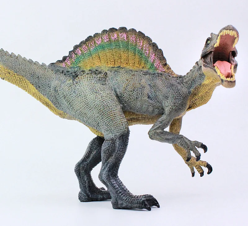 

Новая модель спинозавра в реальной жизни, пластиковая модель динозавра в подарок, около 32x10x15 см xf2784