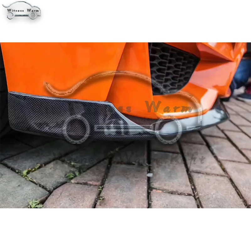 For Bmw M3 F80 F83 F82 M4 Front Wrap Angle Front Lip Wrap Angle Real Carbon Fiber Knife 2014-2020