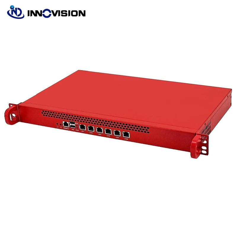 

Economical 1U rack 6GBe LAN Server J1900 4cores router firewall serverOEM ODM Available