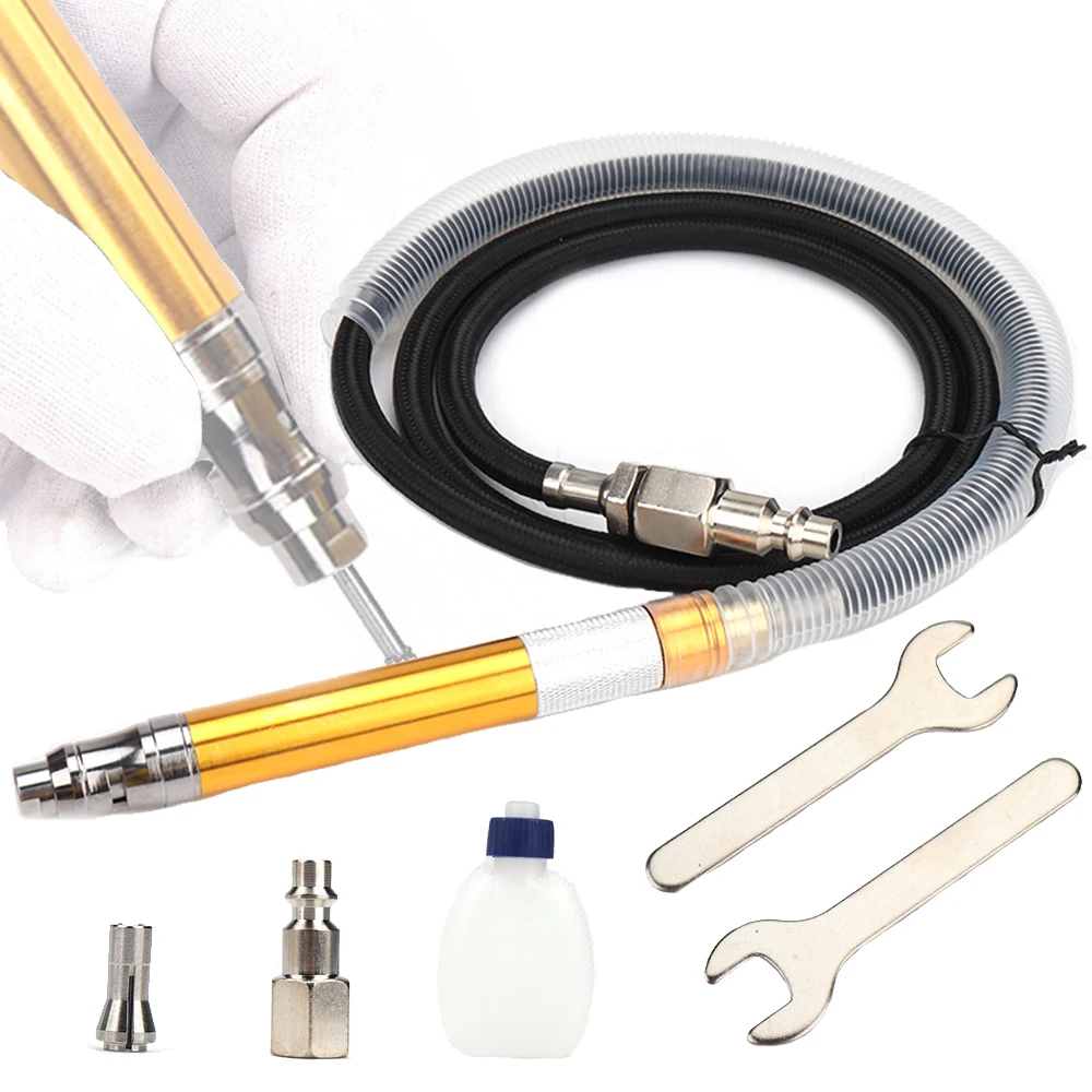 Air Micro Die Grinder Pencil professionale pneumatico multifunzione 65,000RPM lucidatura ad alta velocità intaglia strumenti per lappatura in metallo con penna