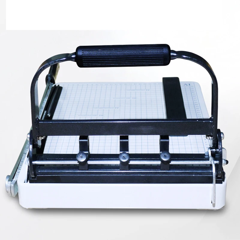 DK-4 Office Tools A4 Paper Cutting Knife Belt Punch Trimming Machine Steel Paper Cutting Document Cutting Machine