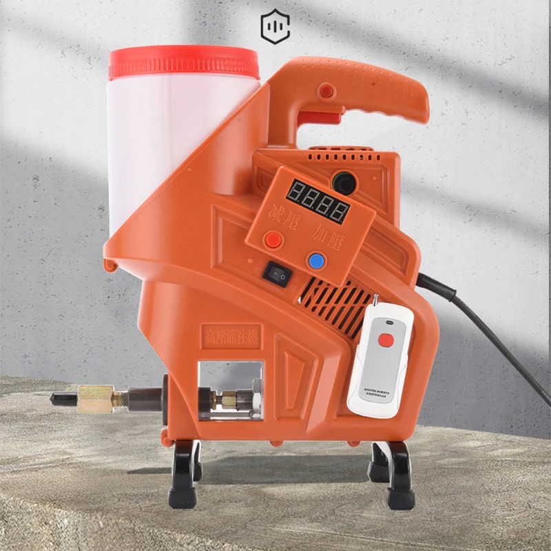 High Pressure Grouting Machine Building Waterproof Leak-repairing Grouting Machine 980W Cement Leakage Plugging Machine