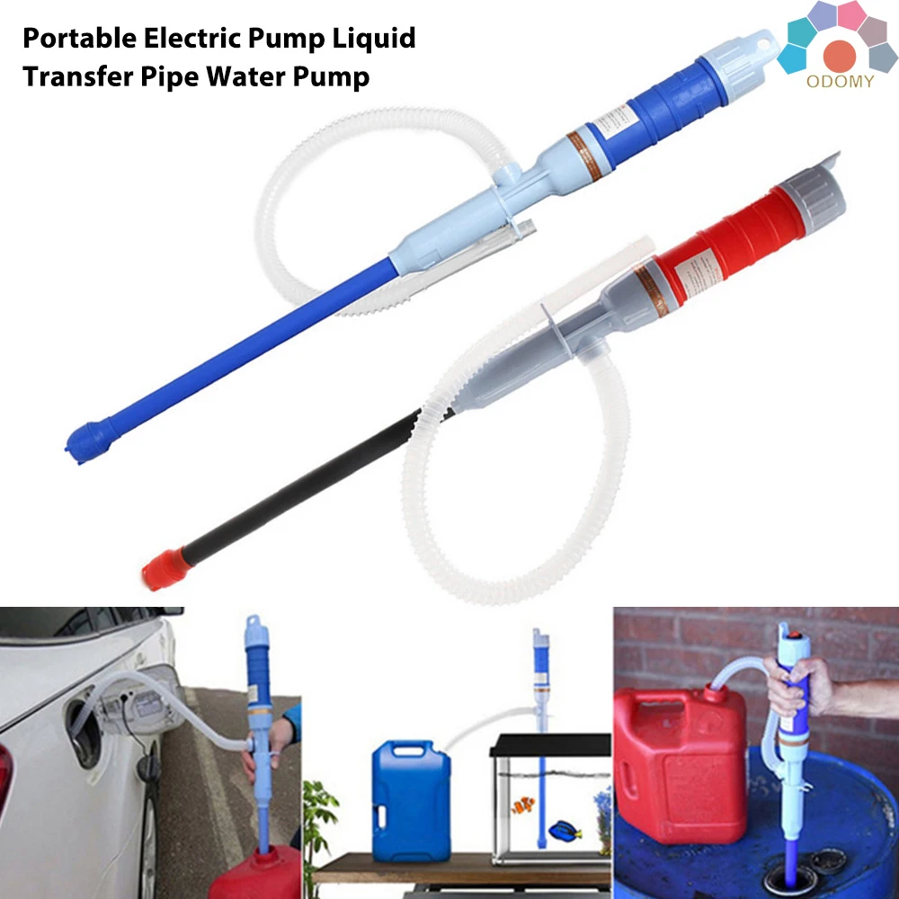 

Portable Electric Pump Liquid Transfer Pipe Water Pump Non-Corrosive Liquids Powered Outdoor Fuel Transfer Suction Pumps Liquid