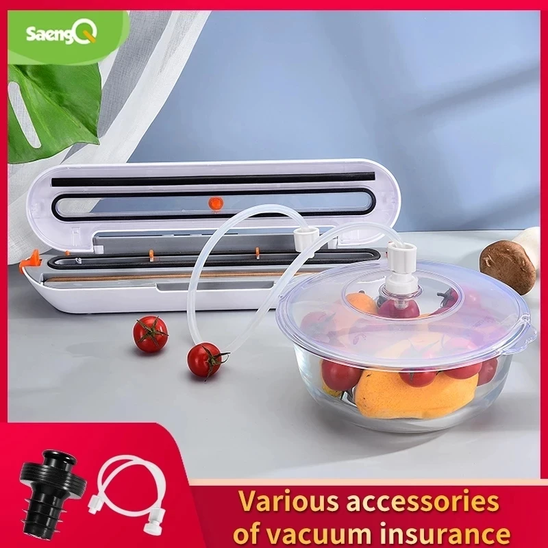 Vacuum Sealer with Accessories and Wine Corks