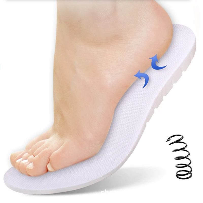 New Super Thick Memory Foam Insoles U Type Foot Health Sole Pad For Shoes Insert Arch Support Pad For Plantar Unisex