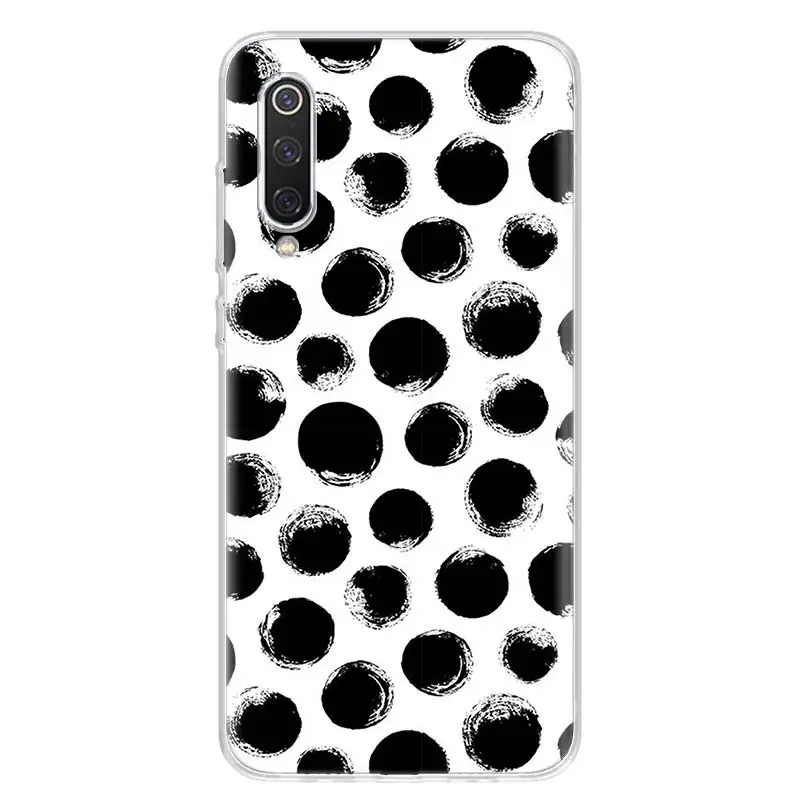 Custodia per telefono Art a pois per Xiaomi 13 Mi 11 10 Ultra 12 Lite 5G 12X 12T 11i 10T 11T Pro 9 9T 8 6X 5X Cover Soft Capa Shell Co