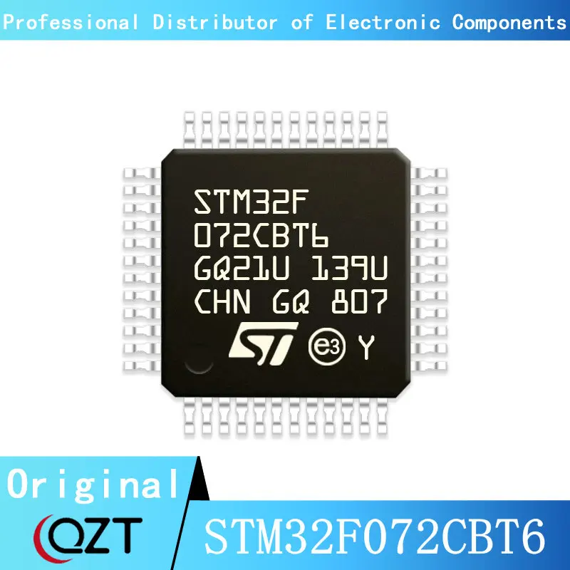 10pcs/lot STM32F072 STM32F072CB STM32F072CBT6 LQFP48 Microcontroller chip New spot