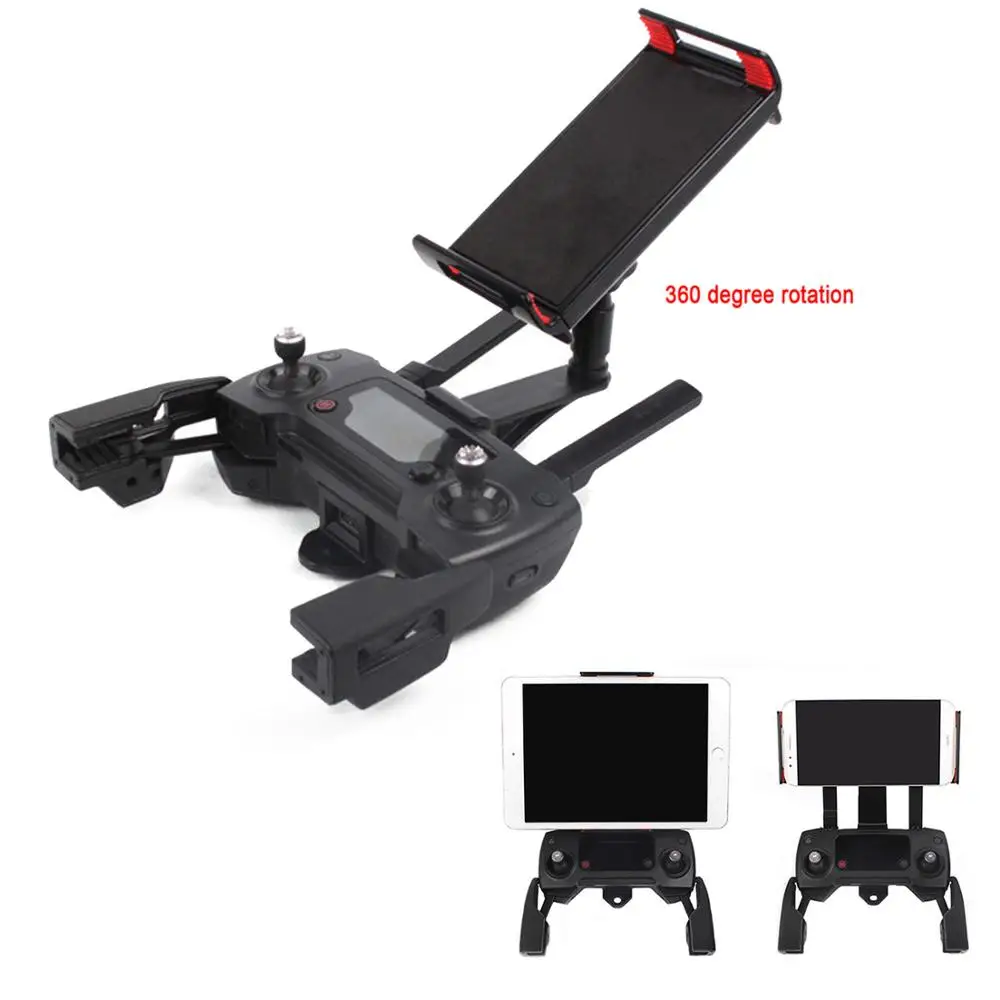 SUNNYLIFE Remote Controll Monitor Holder Support Bracket Tablet Stand Clip for DJI Mavic Mini Air Pro 2 Spark Drone Accessories