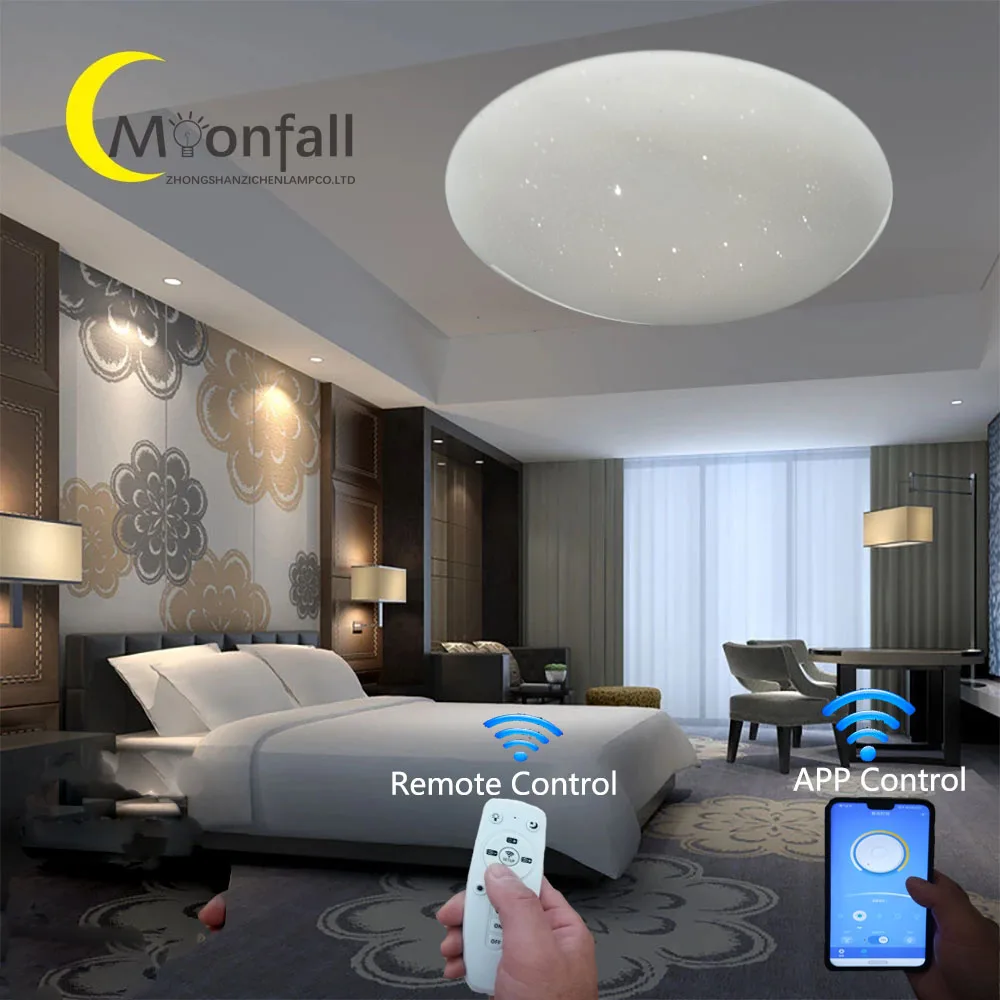 Cmoonfall Lampara Led Techo Plafonniers Luces Habitacion Ceiling Lights For Bedroom Lampe Living Room Lamp Home Luz Luminaire