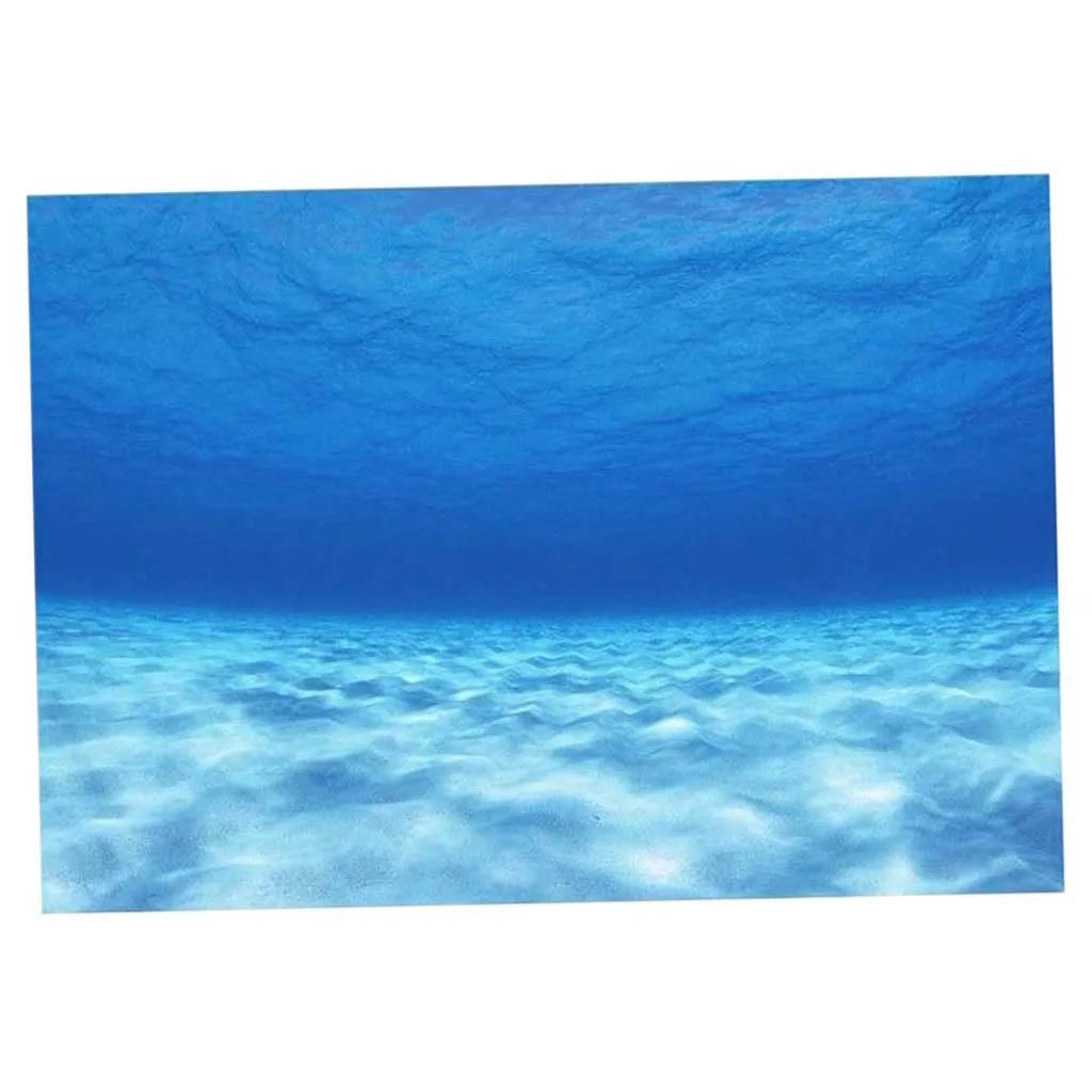 3D HD picture Fish Tank Aquarium Background Painting Landscape Sticker Poster Tank Underwater Ocean Backdrop Aquarium Decoration