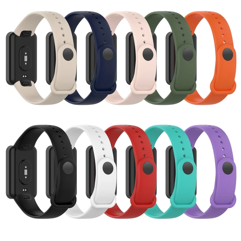 Bracelet en silicone étanche pour montre de sport, bracelet de remplacement, ceinture anti-transpiration, adapté pour Redmi Smart Band Pro