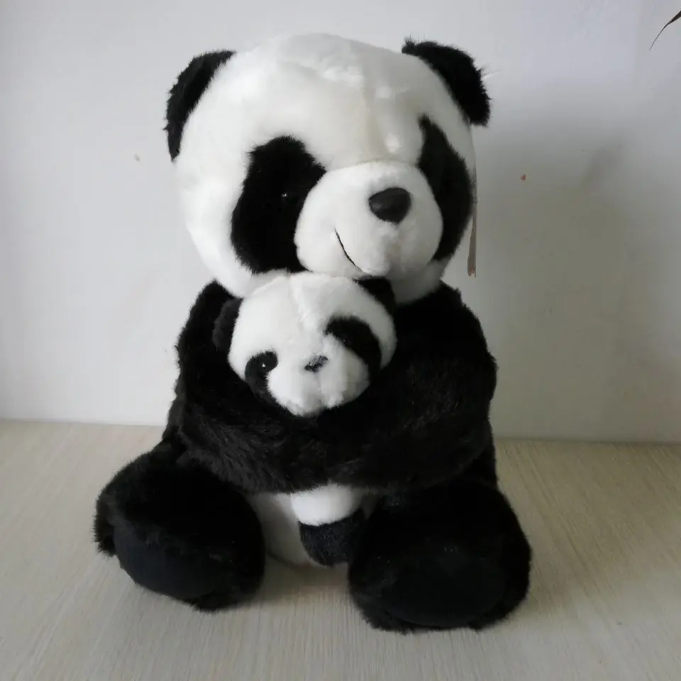 

about 30cm lovely panda soft plush toy hug baby panda doll birthday gift h2030