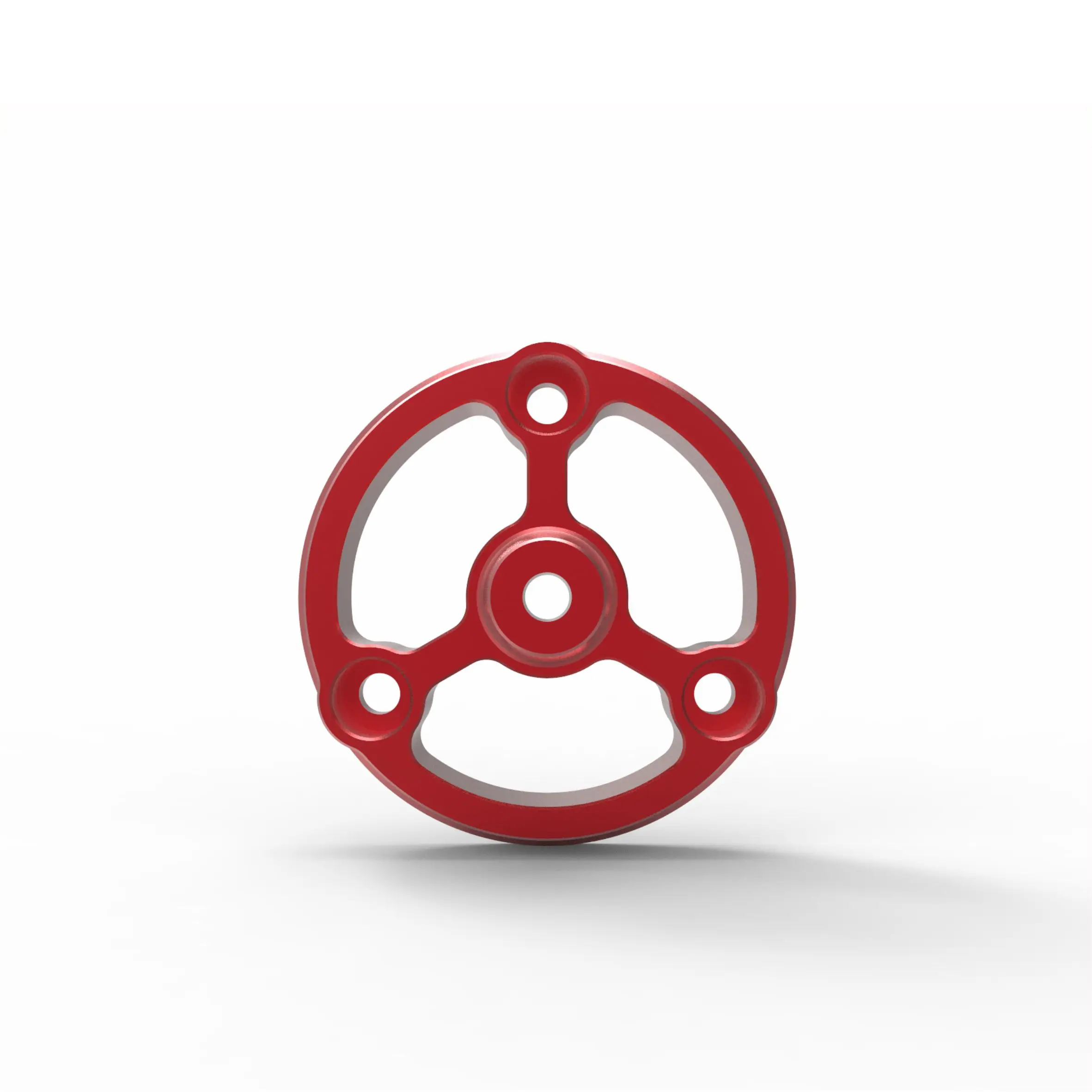 Robomaster S1 มั่นคง CNC อลูมิเนียมล้อสำหรับ DJI Mech Robomaster สีแดงน้ำหนักเบาล้ออะแดปเตอร์อุปกรณ์เสริมหุ่นยนต์