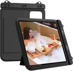 MoKo-funda impermeable para tableta de 12 pulgadas para iPad Pro 11, bolsa seca para tableta Galaxy Tab S6/S7, para baño y cocina