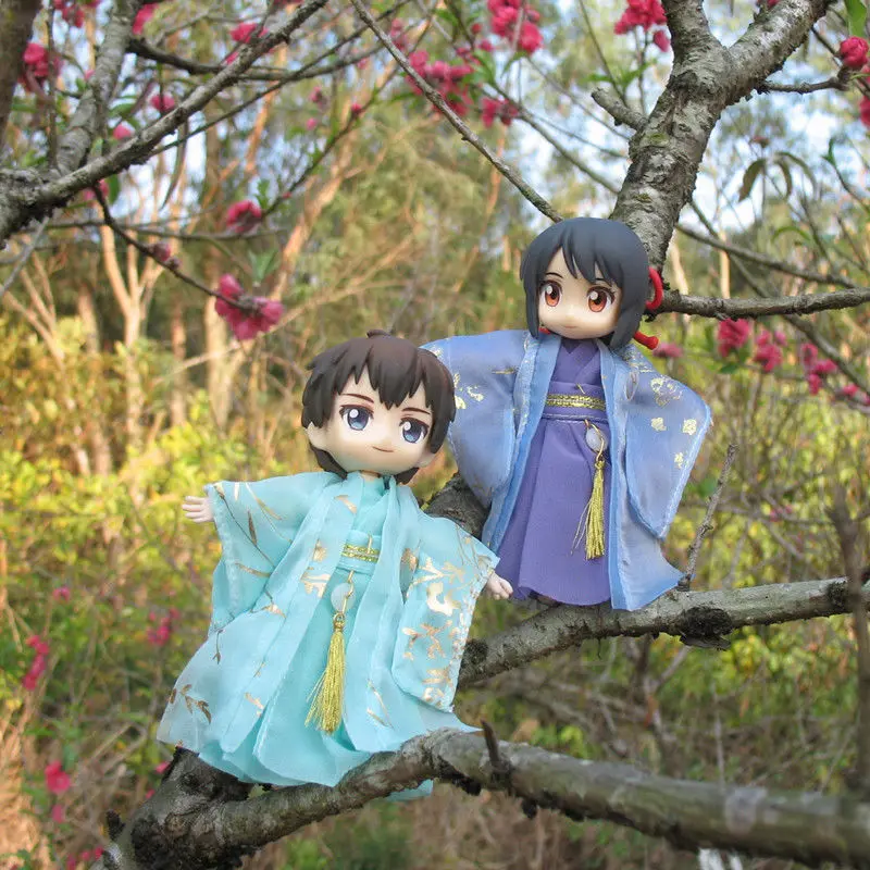 ob11 doll retro clothing BJD accessories Wei Wuxian clothes Japanese kimono children's toys Kawaii accessories