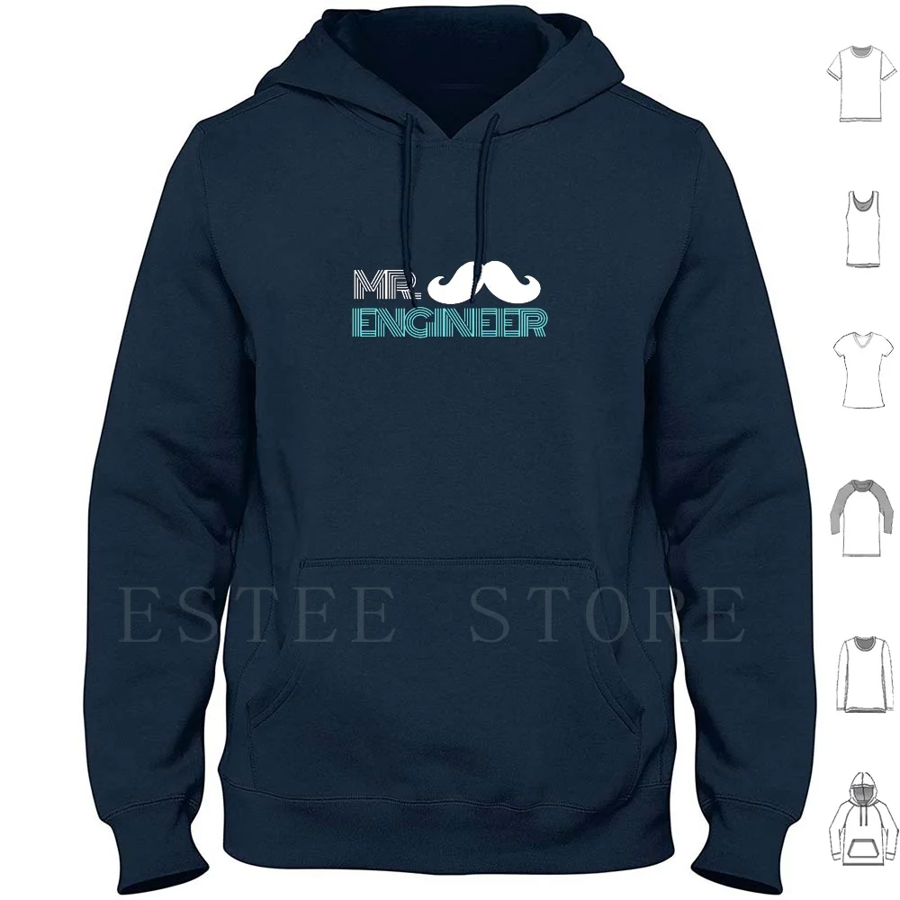Mr Engineer Hoodies Long Sleeve Mr Sir Engineer Mr Right Husband Boyfriend Engineering Women In Engineering