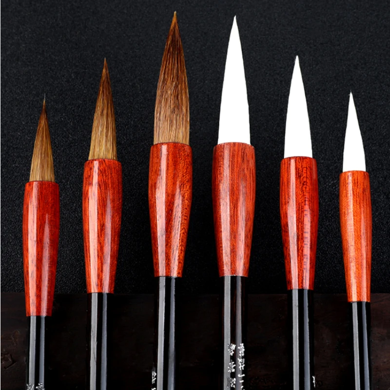 Weasel Woolen Multiple Brush Chinese Calligraphy Brush Pen Set Painting Art for Office Drawing Supplies Tinta China Calligrafia