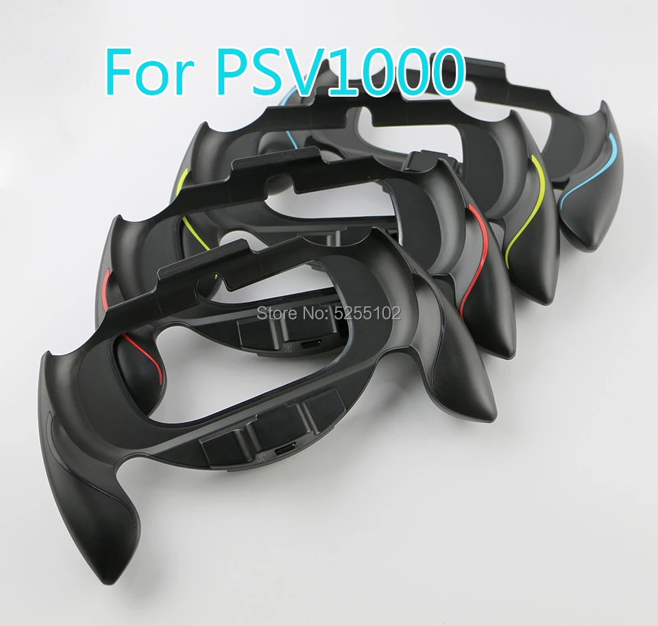 20PCS Anti-skid Plastic Grip Handle Holder Case Bracket Protective Cover Game Accessories for Sony PSV PS Vita 1000 Controller