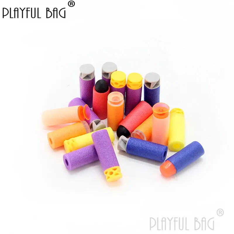 PB Playful bag Foam short bullets Colorful soft bullet toys Children CS game accessories Soft bullet equipment QF76S