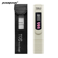 Digital Water Quality Purity Filter TDS Meter LCD Display TDS Tester 0-9999 PPM Temp Pen Design For Hydroponics Aquariums