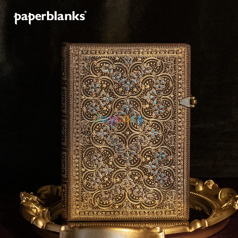 Paperblanks Pinnacle & Restoration The Queen's Binding Hardcover Journal, Vintage Exquisite Gifts Norebook, Stationery Presents