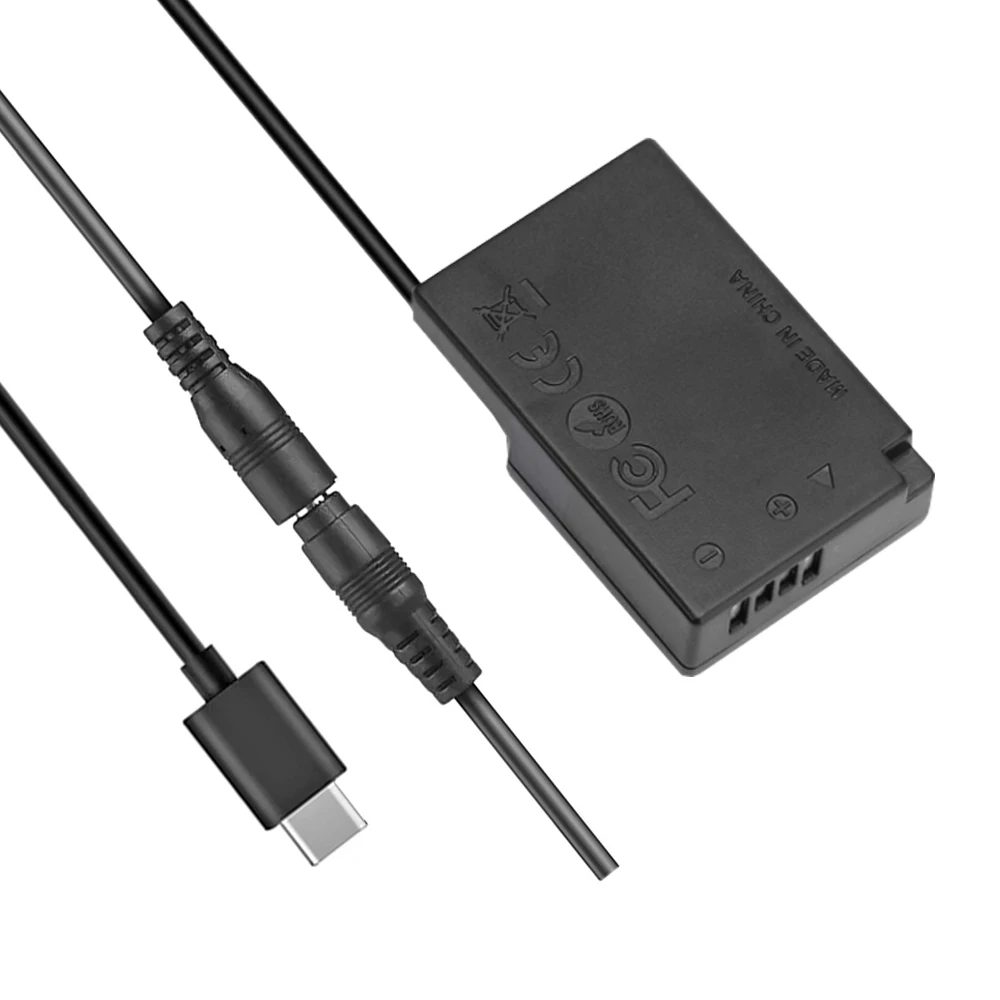 USB-C kabel + DR-E18 manekina akumulator do aparatów Canon EOS 750D pocałunek X8i T6i 760D T6S 77D 800D 200D Rebel SL2