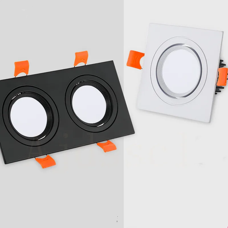 Faretto da incasso a Led quadrato da soffitto faretto cob dimmerabile 7w 10w 20w AC85-265V luci da incasso a soffitto illuminazione per interni