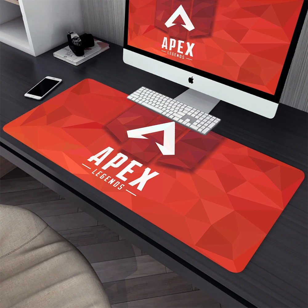 Apex Legends Logo Large Gaming Mouse Pad Computer Mousepad PC Gamer Laptop Mouse Mat Office Mausepad XXL Keyboard Mat Desk Pad