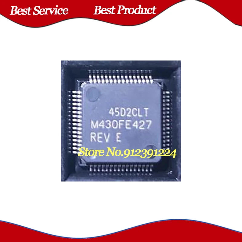 

5 Pcs/Lot MSP430FE427IPM TQFP64 New and Original In Stock