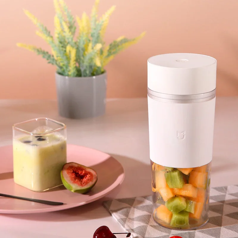 Xiaomi MIJIA 300ML Mini Juice Blender Portable USB-C Charge Juicer Fruit Cup Food Processor Electric Kitchen Mixer Quick Juicing