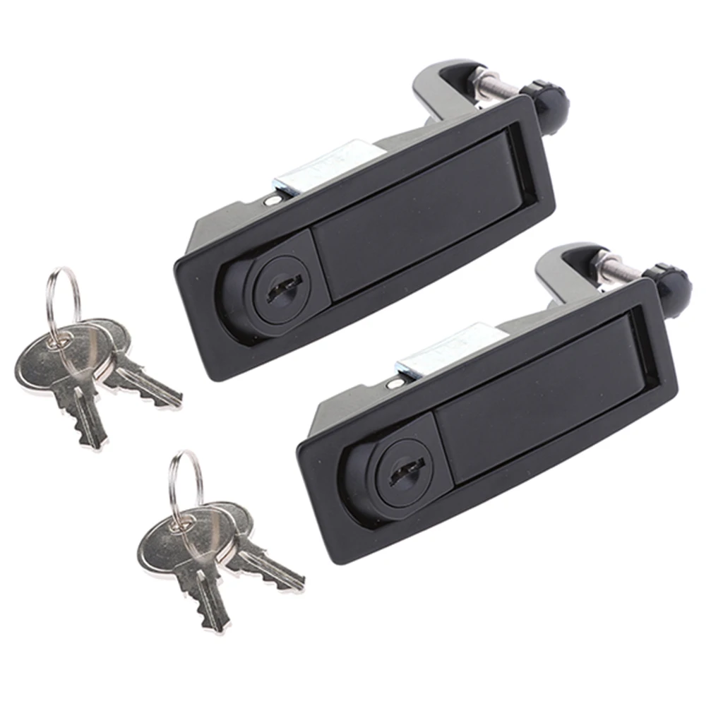 1/2Pcs Compression Latch Lock Replace for Southco C2-32-25 Flush Lever Adjustable Lock for RV Camper Trailer Motorhome Cabinet