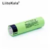 LiitoKala 100% New Original NCR18650B F1L 3.7 v 3400 mah 18650 Lithium Rechargeable Battery For Flashlight batteries+ DIY Nickel