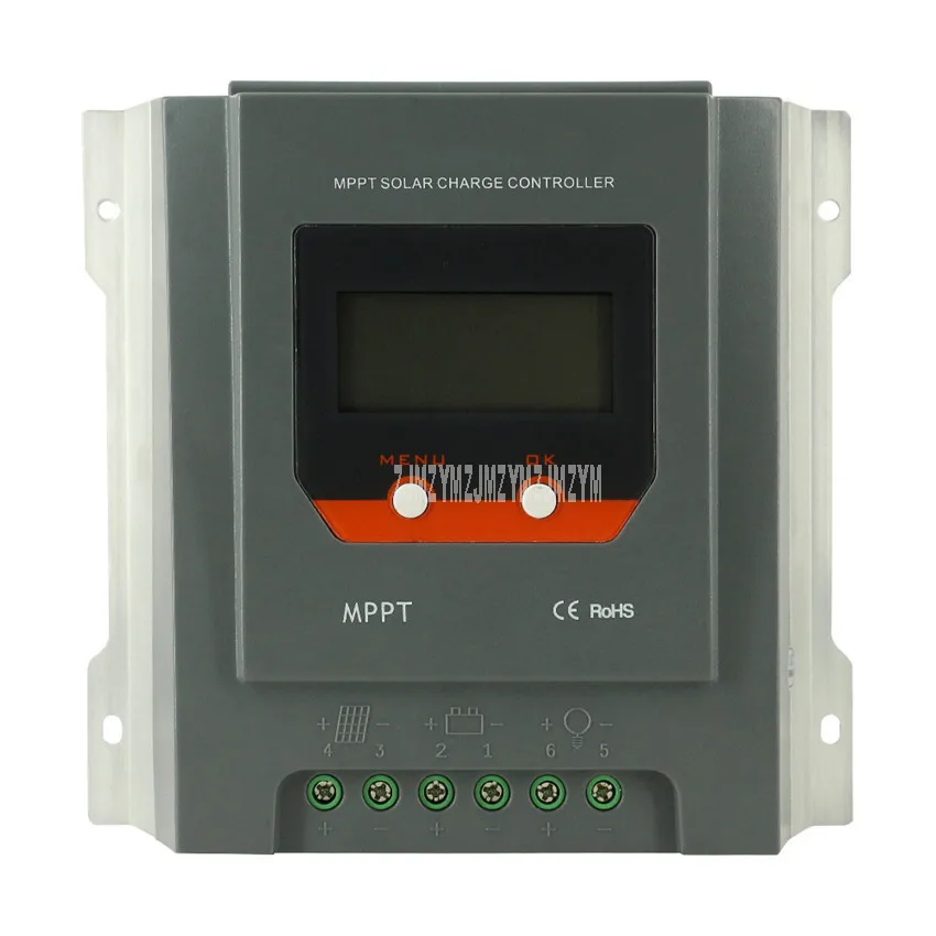 

MPPT 30A Solar Charge Controller 12V/24V Auto Solar Panel Battery Charge Regulator LCD Display Real-time Energy Statistic MT3075