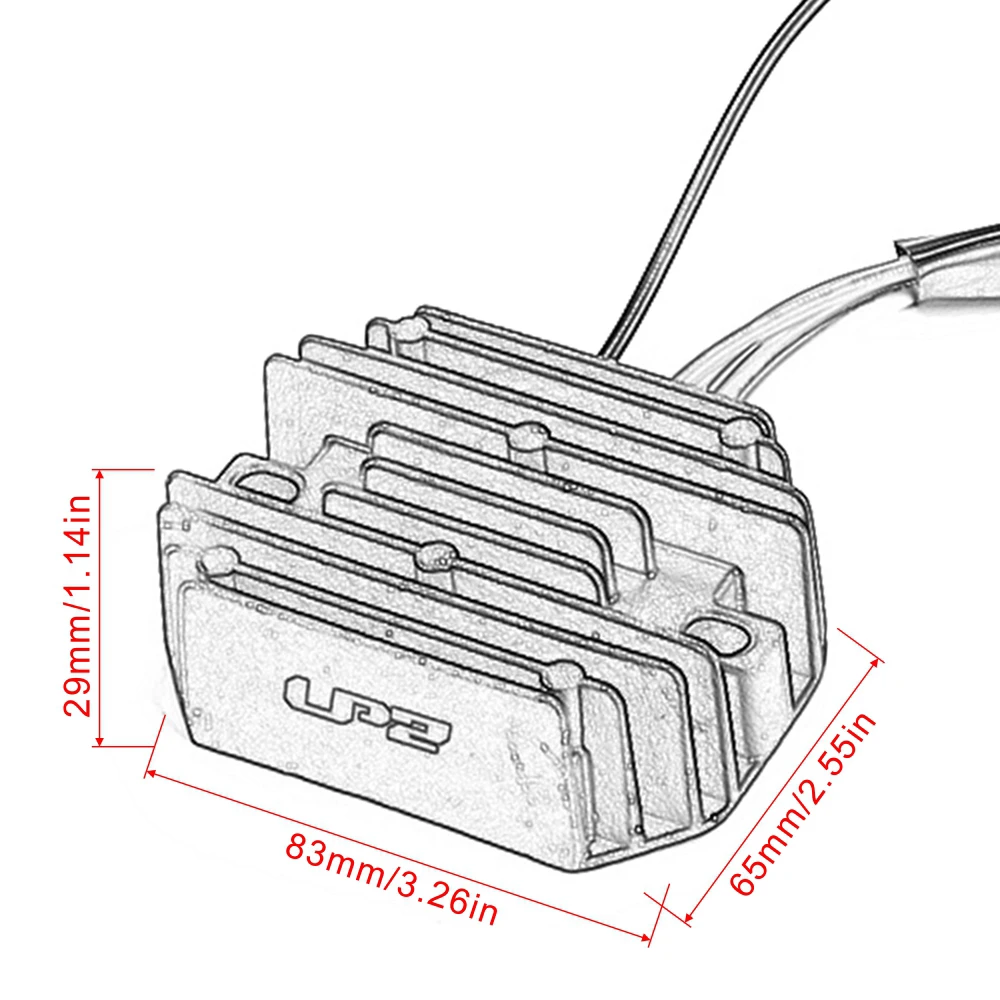 Motorcycle Voltage Regulator Rectifier For Suzuki DF40 DF50 QHS/L TS/L 1999 2000 2001 2002 2003 2004 32800-87J00 32800-87J10