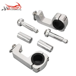 Motorcycle Handguard Bracket Mounting Bracket Holder 22 / 28mm Handle Retrofit Bracket hand guard parts free shipping