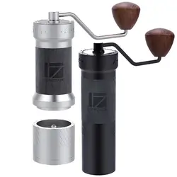 1ZPRESSO kplus Series Manual Coffee Grinder Aluminum Burr Grinder Stainless Steel Adjustable Coffee Bean Mill Mini Bean Milling