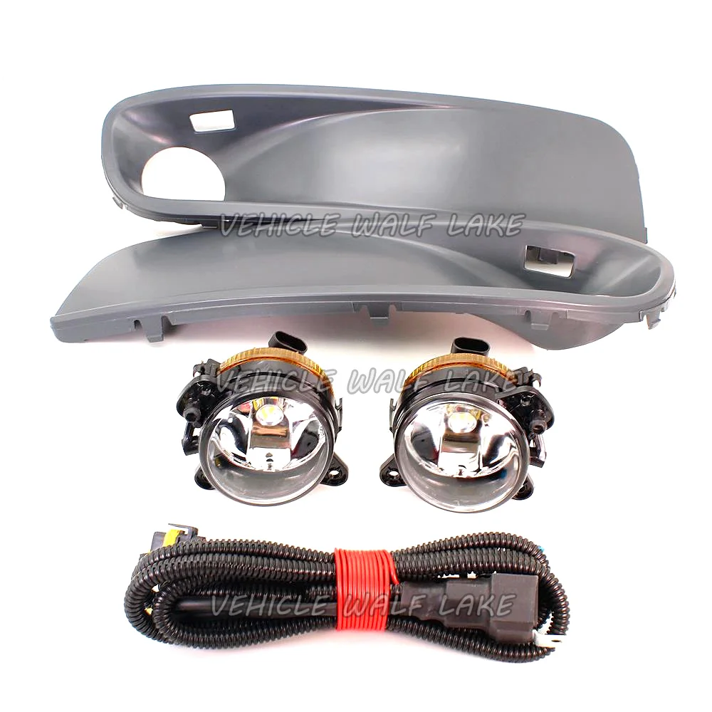 For VW Multivan T5 2003 2004 2005 2006 2007 2008 2009 2010 Car Styling Front LED Fog Light Lamp/ Grille Cover/ Wire