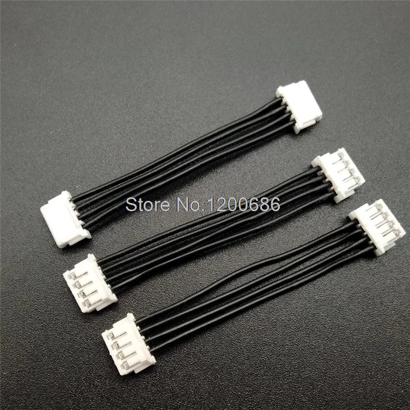 

5CM Custom assembly 28AWG 1.5 mm ZH pitch connector housing cable wire harness Female Double Connector 50MM 1007 28 AWG