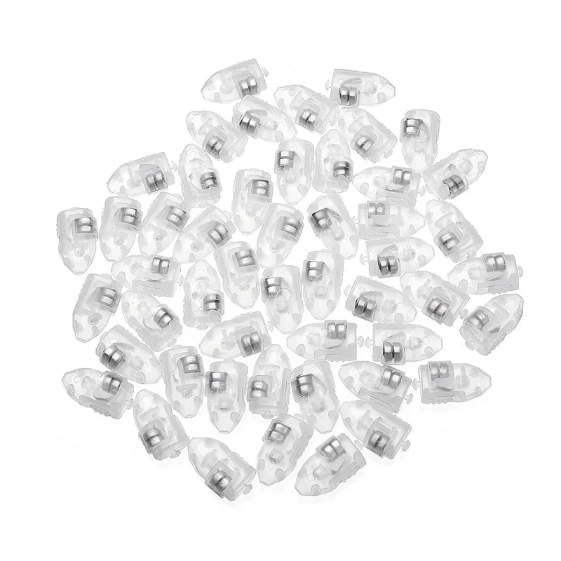 50Pcs palla rotonda LED palloncino luci Mini Flash lampade luminose per lanterna Bar compleanno decorazione della festa nuziale supporto Dropship