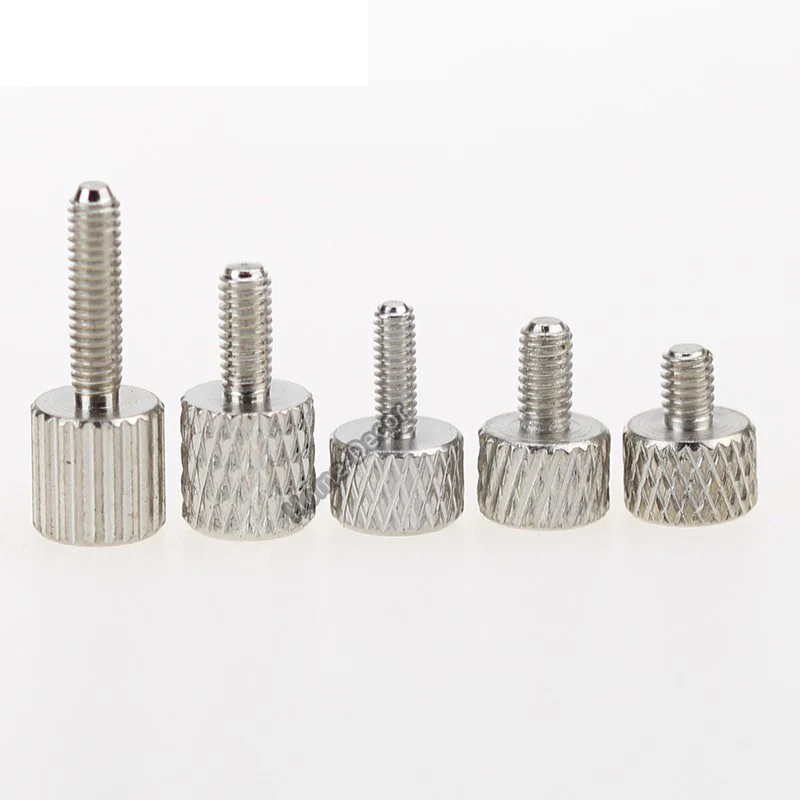 10 PCS  M1.4&M1.6 &M2 Lens Screw Hand Screw Caliper Screw Lens Screw adjusting Positioning Micro Screw #Black/Nickel