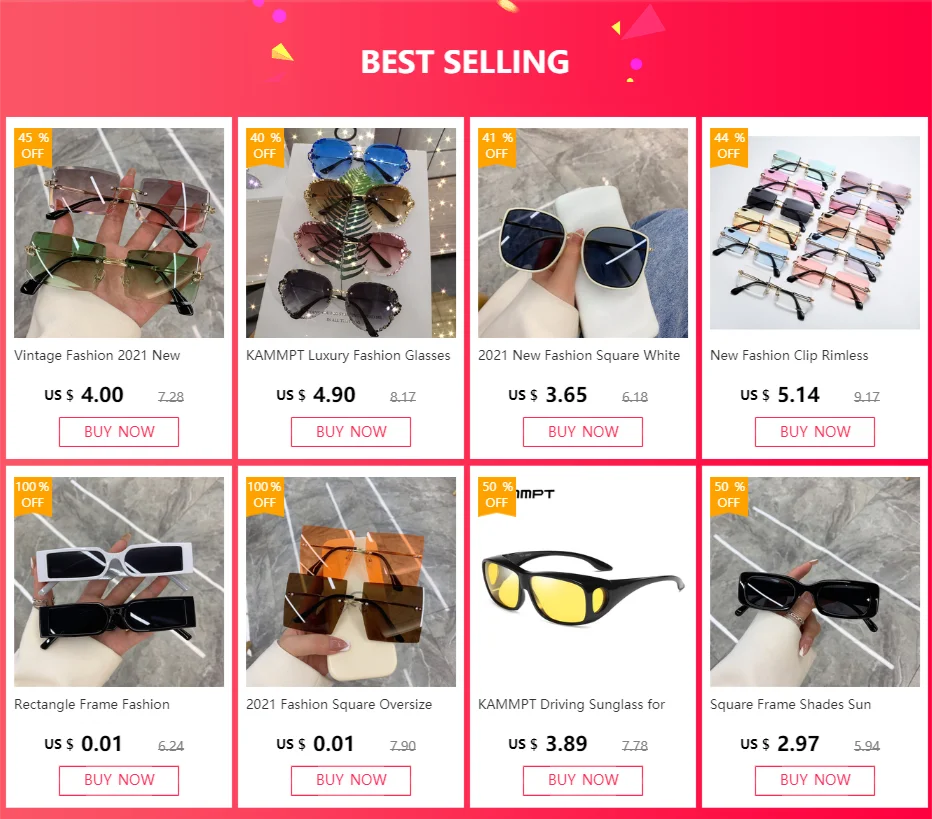 Kammpt cyber punk sonnenbrille bunte mode brille punk stil festival brillen marken design uv400 farben für männer frauen – Detail 1
