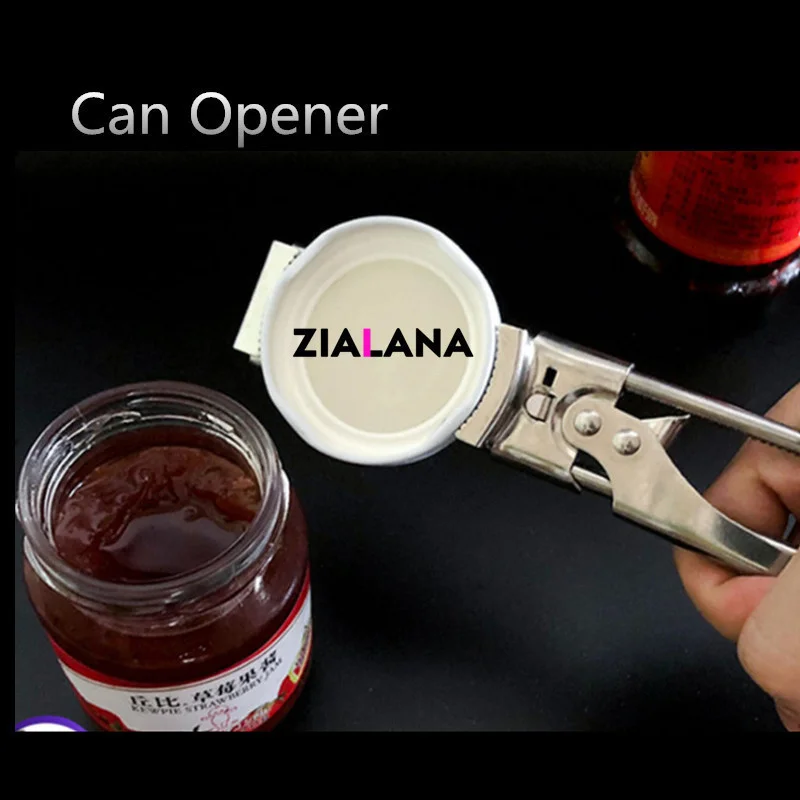 

Многофункциональный консервный Открыватель для банок с герметичной крышкой, ручной захват из нержавеющей стали