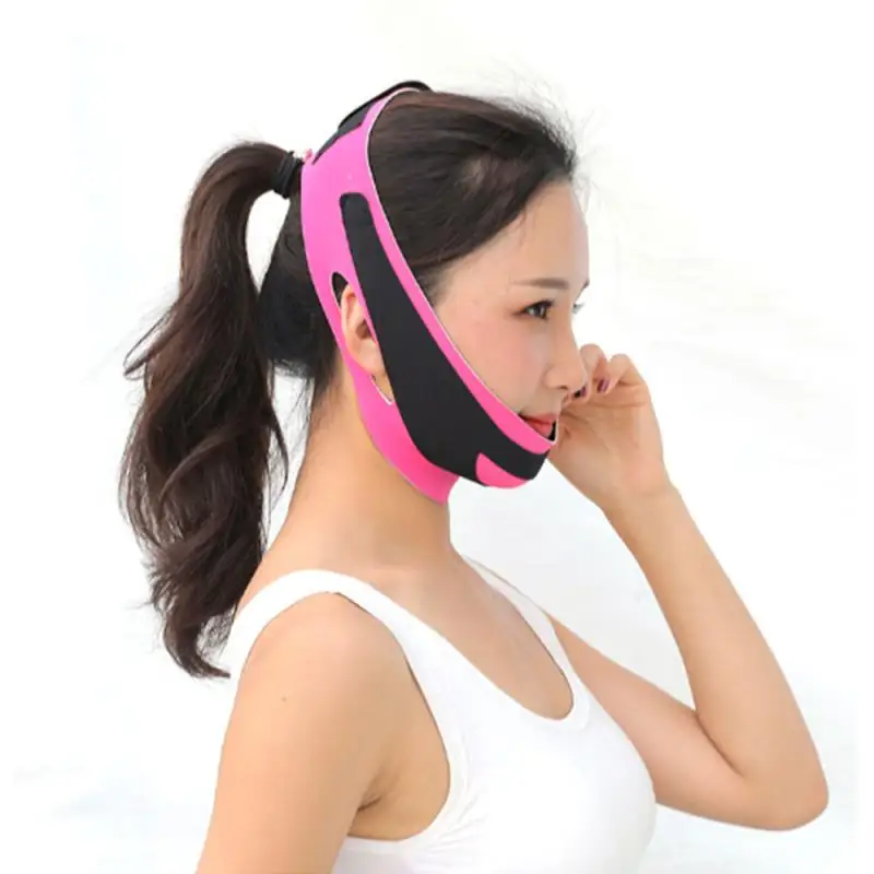 Facial Miracle Slimming Mask Face V-Shaped Lift Up Belt Thin Neck Mask Sleeping Face-Lift Reduce Double Chin Bandage Skin Care