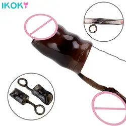 TPE Cock Ring Foreskin Correction Adults Products Reusable Male masturbation Penis Ring Delay Ejaculation Sex Toys for Man