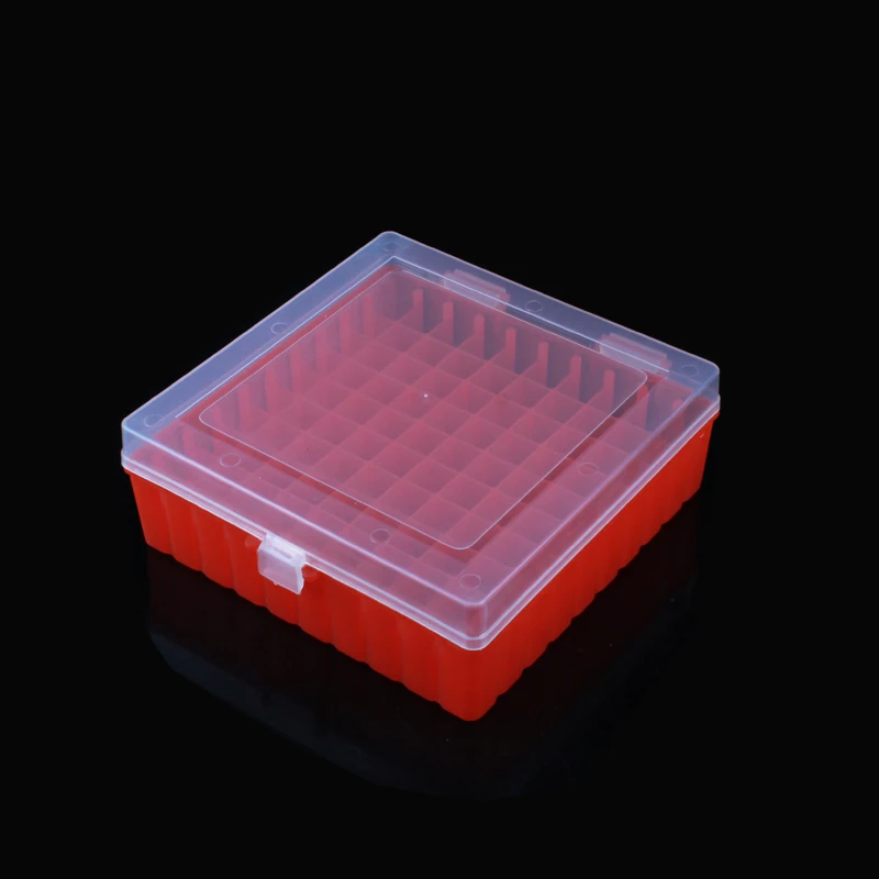 Tubo de centrífuga de laboratorio cuadrado de plástico, caja con cubierta de conexión, 1,5 agujeros, 1 unidad, 1,8 ml, 100 ml, 2ml