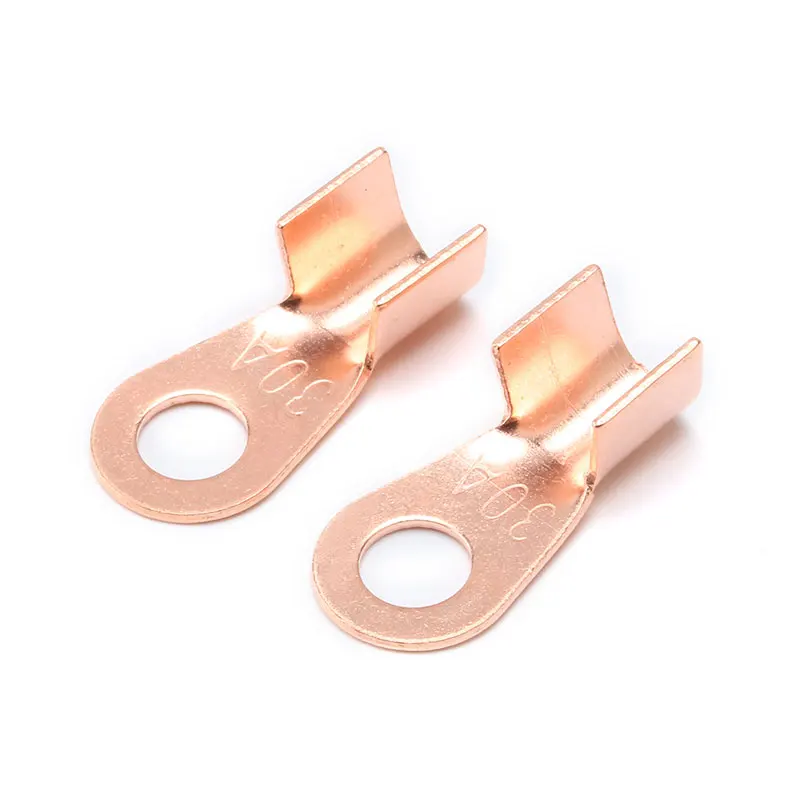 10pcs 6mm OT-30A Dia Copper Circular Splice Terminal Wire Naked Connector For 2.6-6Wire on Sale High Quality