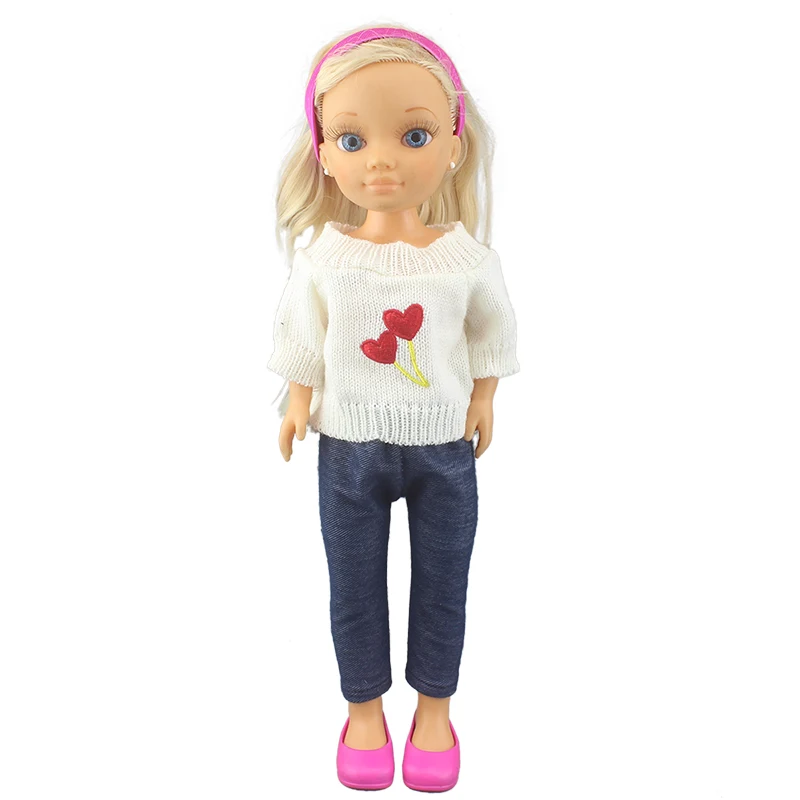 Fashion  Cute sweater suit  Clothes Fit With 42cm FAMOSA Nancy Doll (Doll and shoes are not included),  Doll Accessories